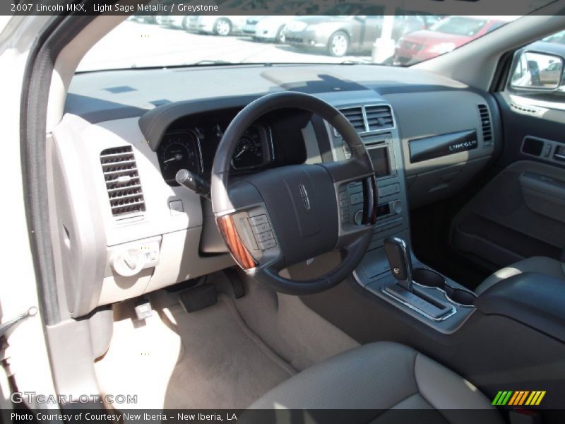 Light Sage Metallic / Greystone 2007 Lincoln MKX