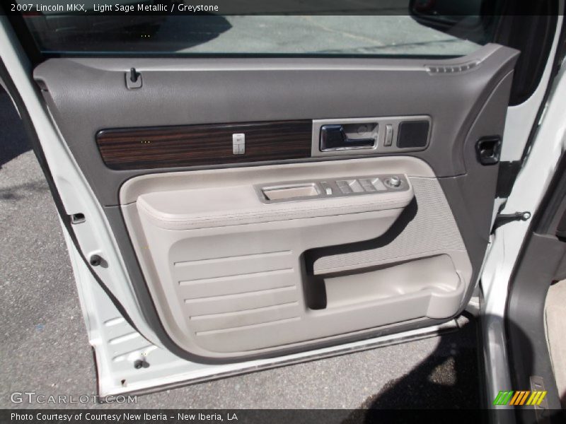 Light Sage Metallic / Greystone 2007 Lincoln MKX