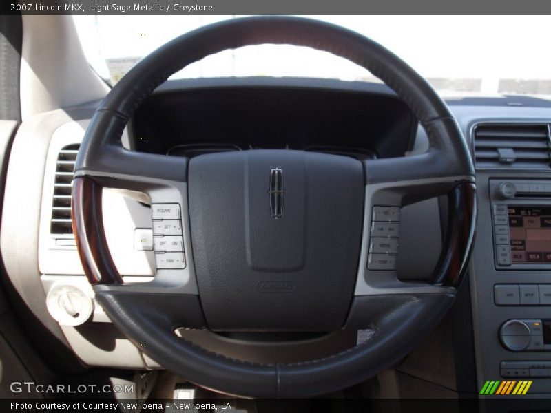 Light Sage Metallic / Greystone 2007 Lincoln MKX