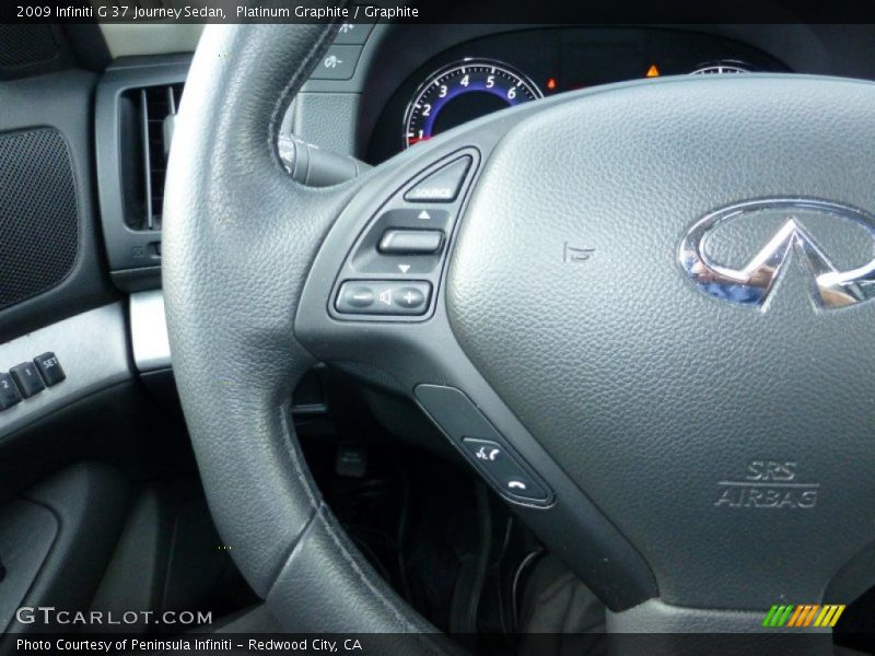 Platinum Graphite / Graphite 2009 Infiniti G 37 Journey Sedan