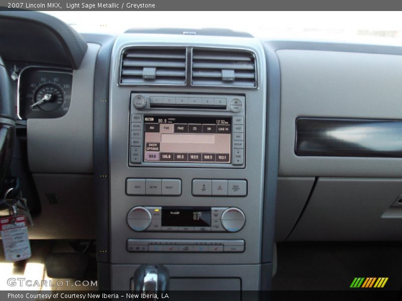 Light Sage Metallic / Greystone 2007 Lincoln MKX