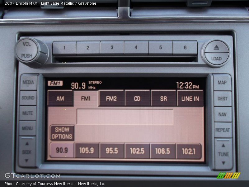 Light Sage Metallic / Greystone 2007 Lincoln MKX