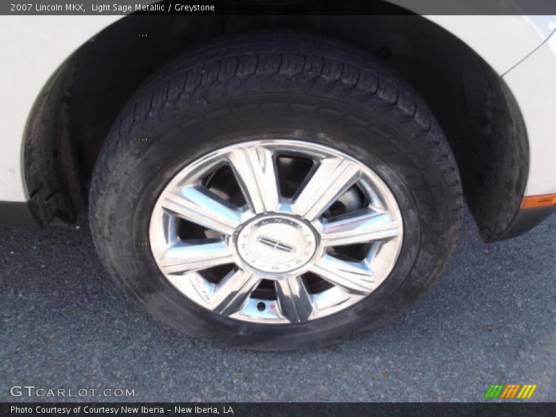 Light Sage Metallic / Greystone 2007 Lincoln MKX