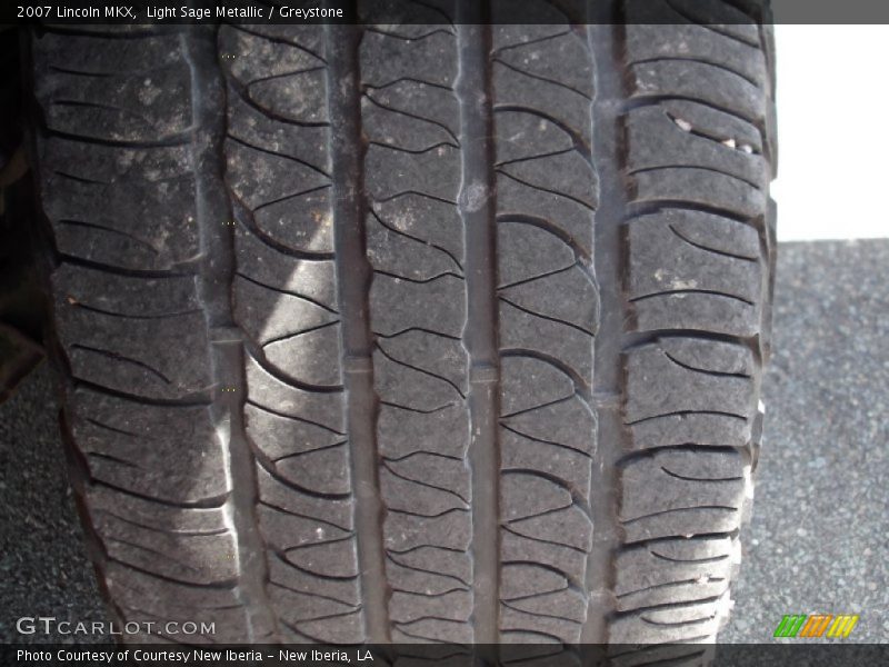 Light Sage Metallic / Greystone 2007 Lincoln MKX