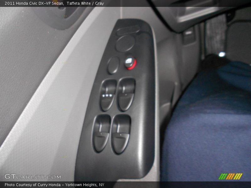 Taffeta White / Gray 2011 Honda Civic DX-VP Sedan