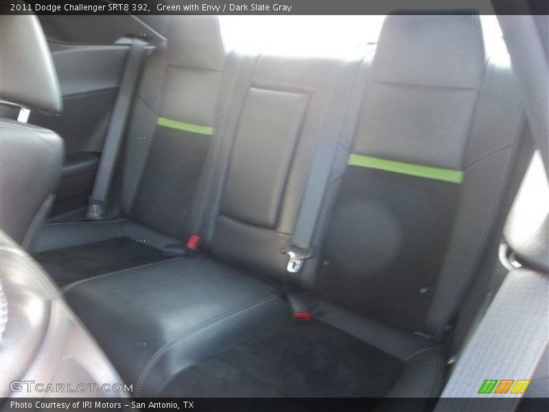 Green with Envy / Dark Slate Gray 2011 Dodge Challenger SRT8 392