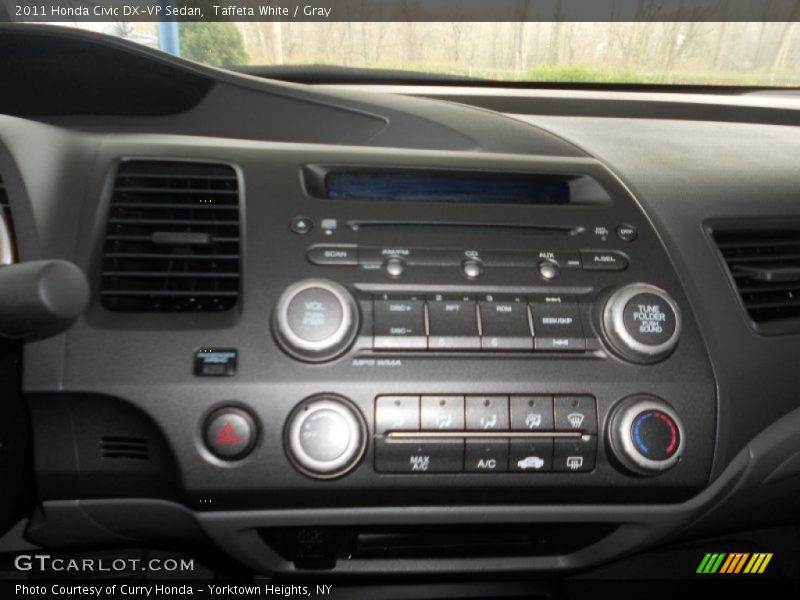 Taffeta White / Gray 2011 Honda Civic DX-VP Sedan