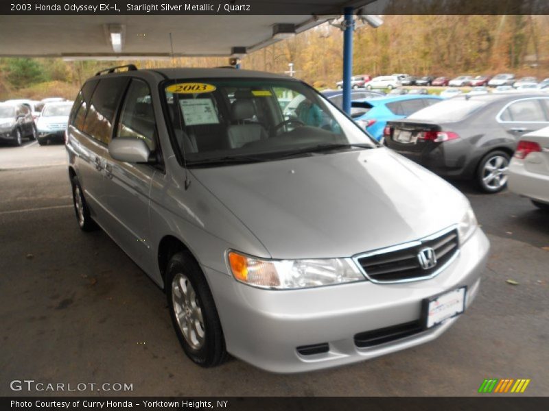 Starlight Silver Metallic / Quartz 2003 Honda Odyssey EX-L