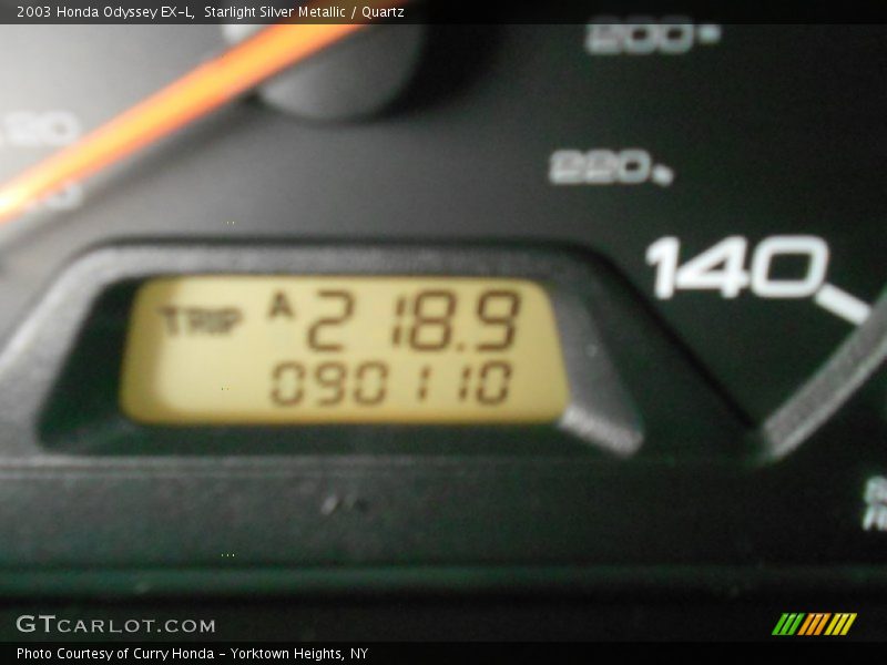 Starlight Silver Metallic / Quartz 2003 Honda Odyssey EX-L
