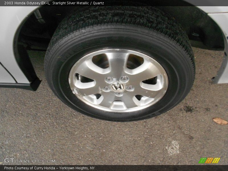 Starlight Silver Metallic / Quartz 2003 Honda Odyssey EX-L