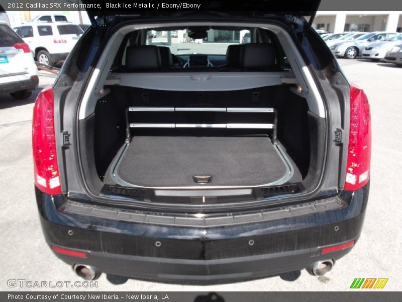 Black Ice Metallic / Ebony/Ebony 2012 Cadillac SRX Performance