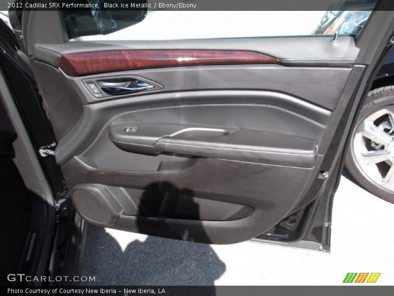 Black Ice Metallic / Ebony/Ebony 2012 Cadillac SRX Performance