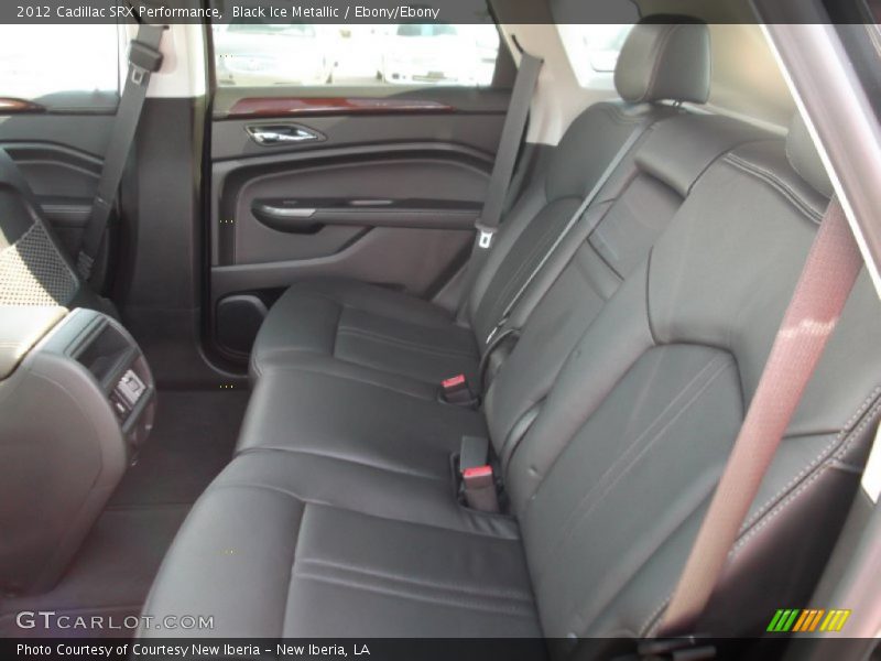 Black Ice Metallic / Ebony/Ebony 2012 Cadillac SRX Performance