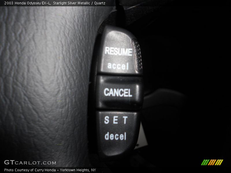 Starlight Silver Metallic / Quartz 2003 Honda Odyssey EX-L