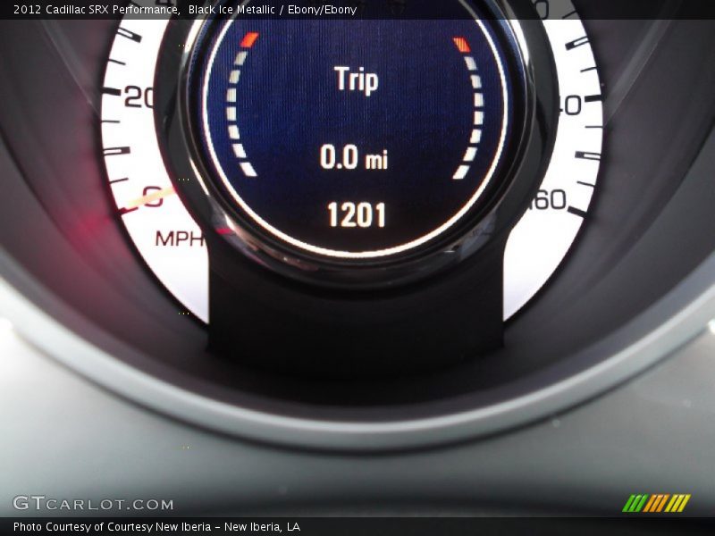 Black Ice Metallic / Ebony/Ebony 2012 Cadillac SRX Performance