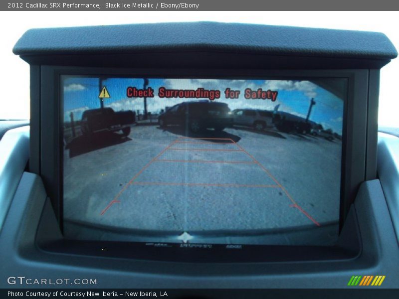 Black Ice Metallic / Ebony/Ebony 2012 Cadillac SRX Performance