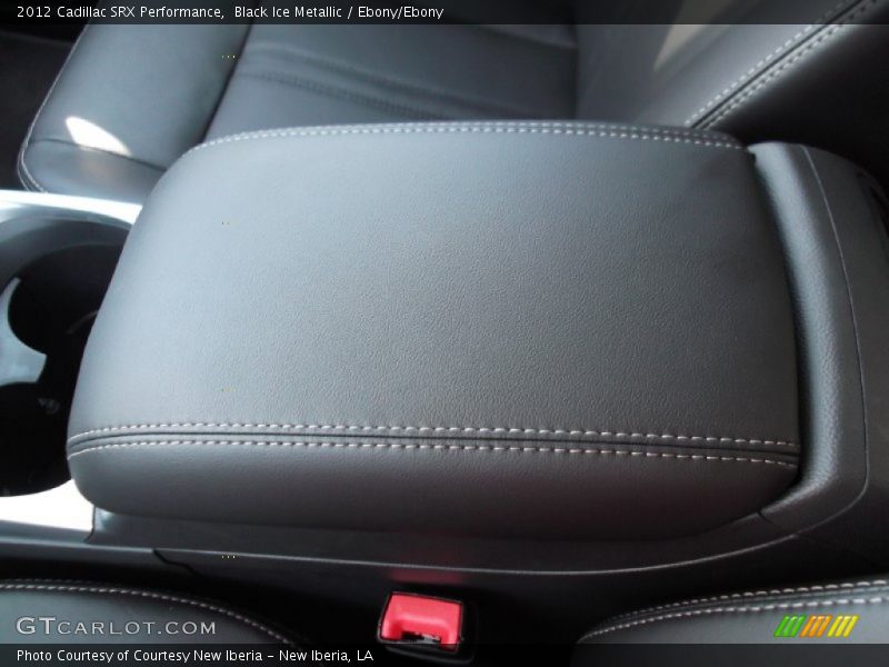 Black Ice Metallic / Ebony/Ebony 2012 Cadillac SRX Performance