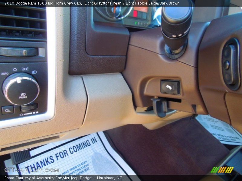 Light Graystone Pearl / Light Pebble Beige/Bark Brown 2010 Dodge Ram 1500 Big Horn Crew Cab