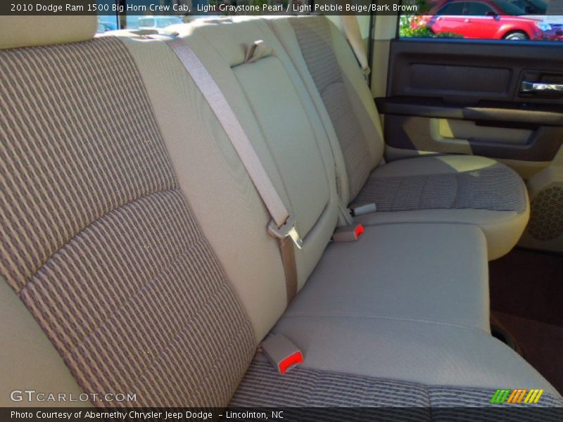 Light Graystone Pearl / Light Pebble Beige/Bark Brown 2010 Dodge Ram 1500 Big Horn Crew Cab