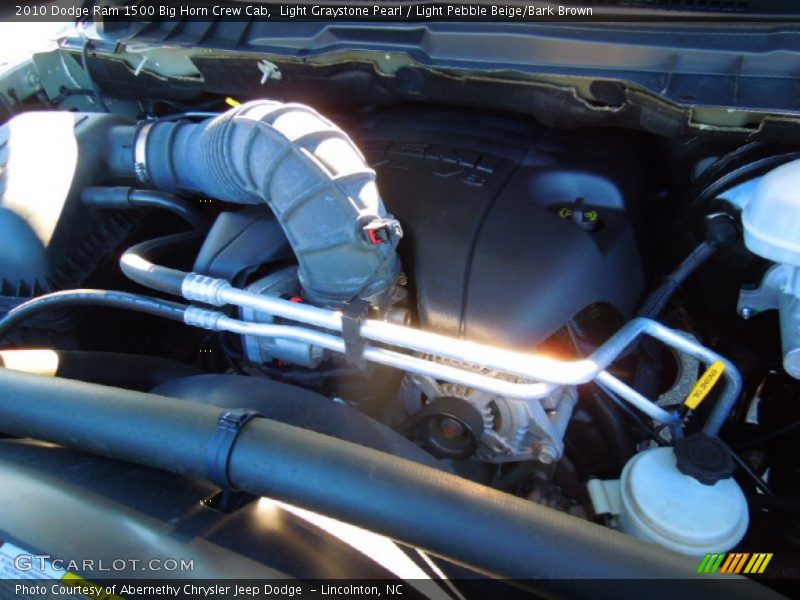 Light Graystone Pearl / Light Pebble Beige/Bark Brown 2010 Dodge Ram 1500 Big Horn Crew Cab