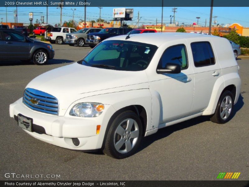 Summit White / Ebony 2009 Chevrolet HHR LS