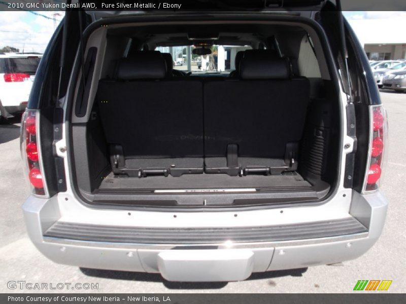 Pure Silver Metallic / Ebony 2010 GMC Yukon Denali AWD