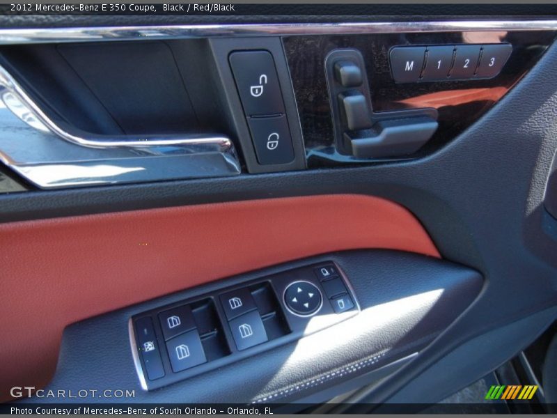Controls of 2012 E 350 Coupe