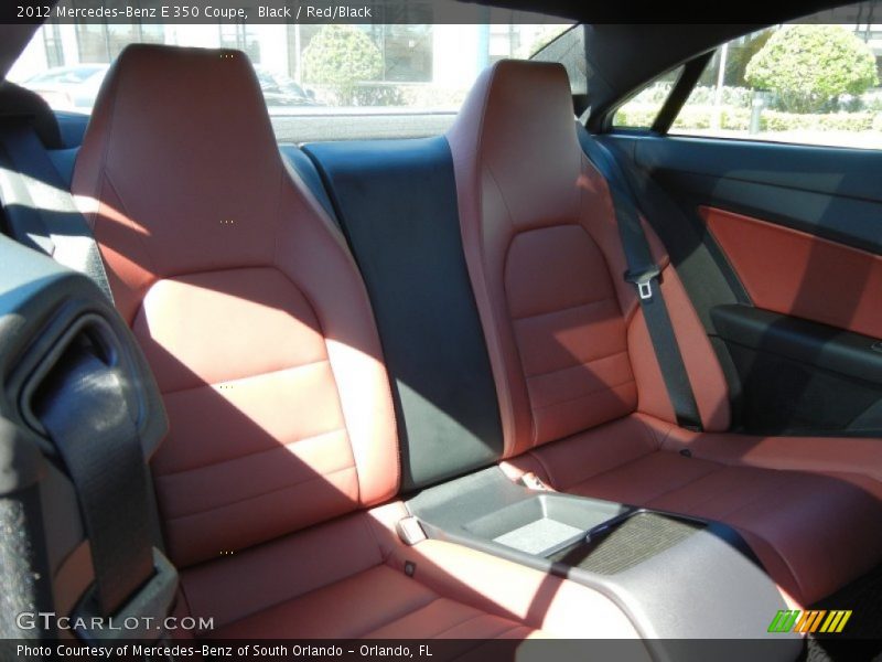 Rear Seat of 2012 E 350 Coupe