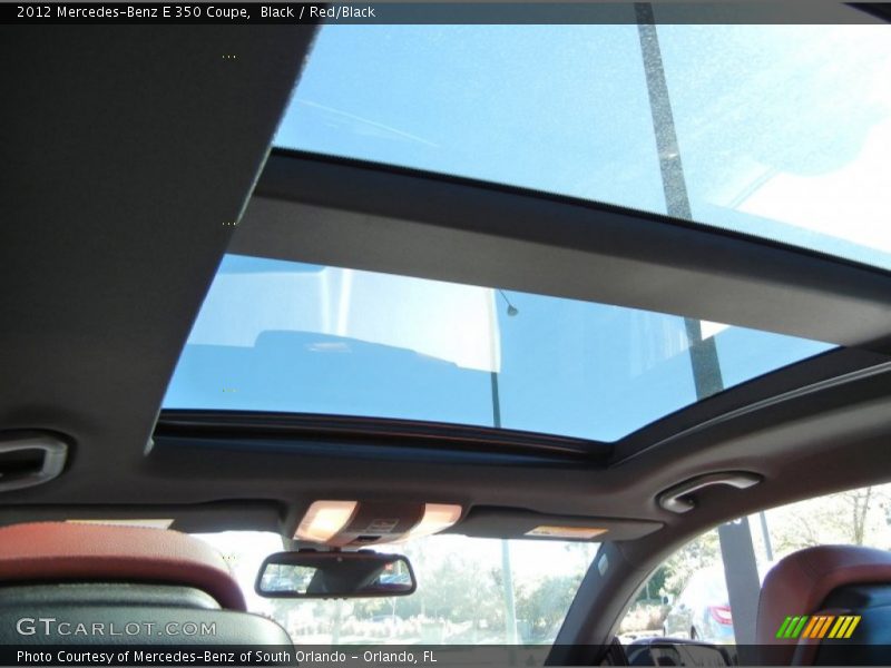 Sunroof of 2012 E 350 Coupe