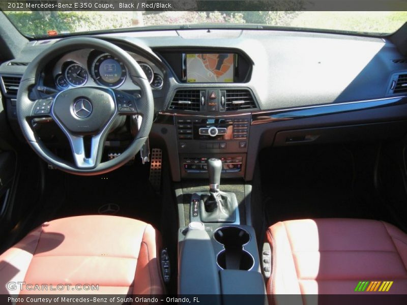 Dashboard of 2012 E 350 Coupe