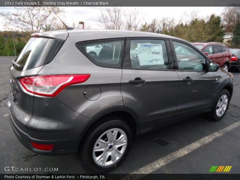 Sterling Gray Metallic / Charcoal Black 2013 Ford Escape S