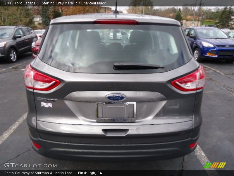Sterling Gray Metallic / Charcoal Black 2013 Ford Escape S