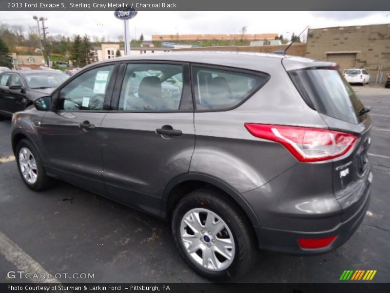 Sterling Gray Metallic / Charcoal Black 2013 Ford Escape S