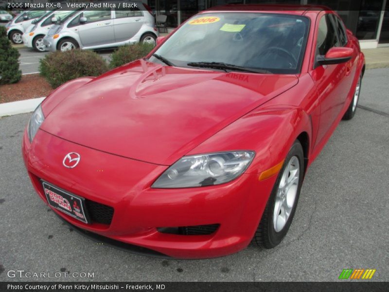 Velocity Red Mica / Black 2006 Mazda RX-8