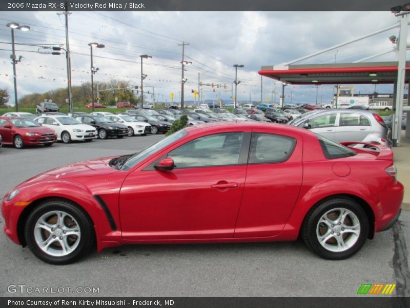 Velocity Red Mica / Black 2006 Mazda RX-8