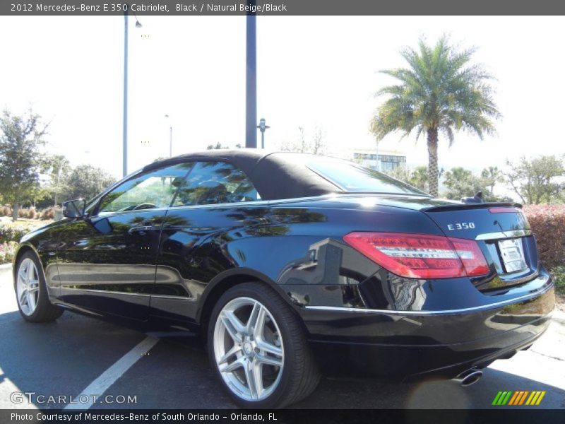  2012 E 350 Cabriolet Black