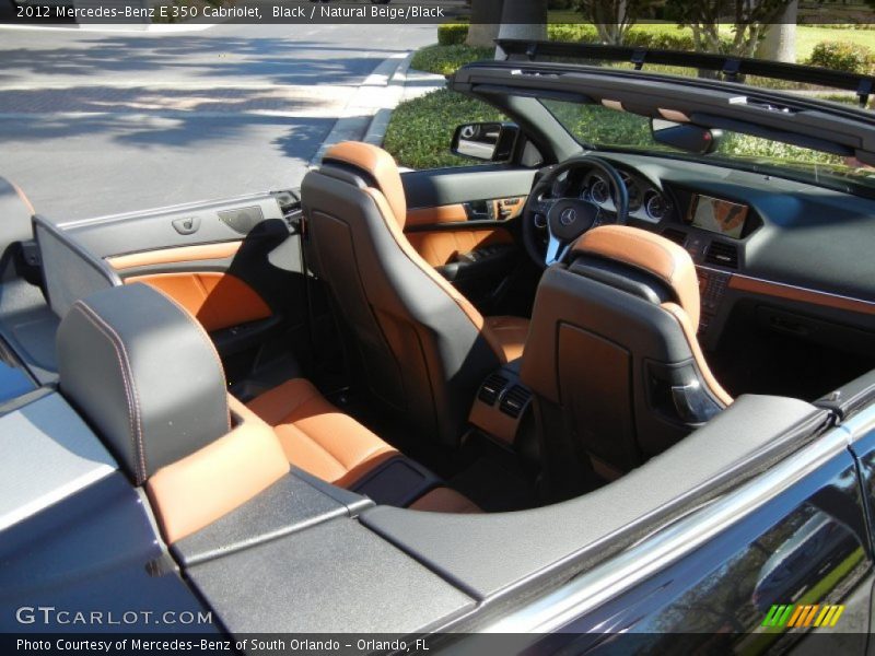 Black / Natural Beige/Black 2012 Mercedes-Benz E 350 Cabriolet