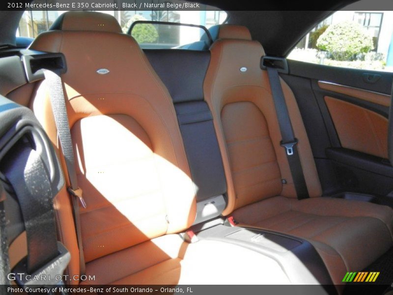  2012 E 350 Cabriolet Natural Beige/Black Interior