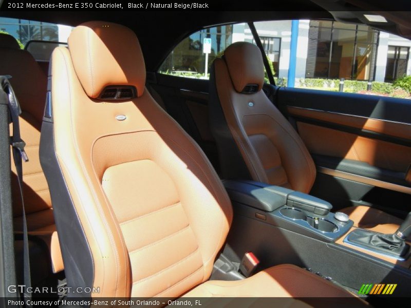 Black / Natural Beige/Black 2012 Mercedes-Benz E 350 Cabriolet