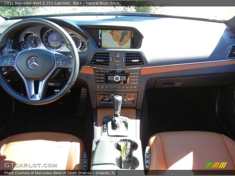 Dashboard of 2012 E 350 Cabriolet