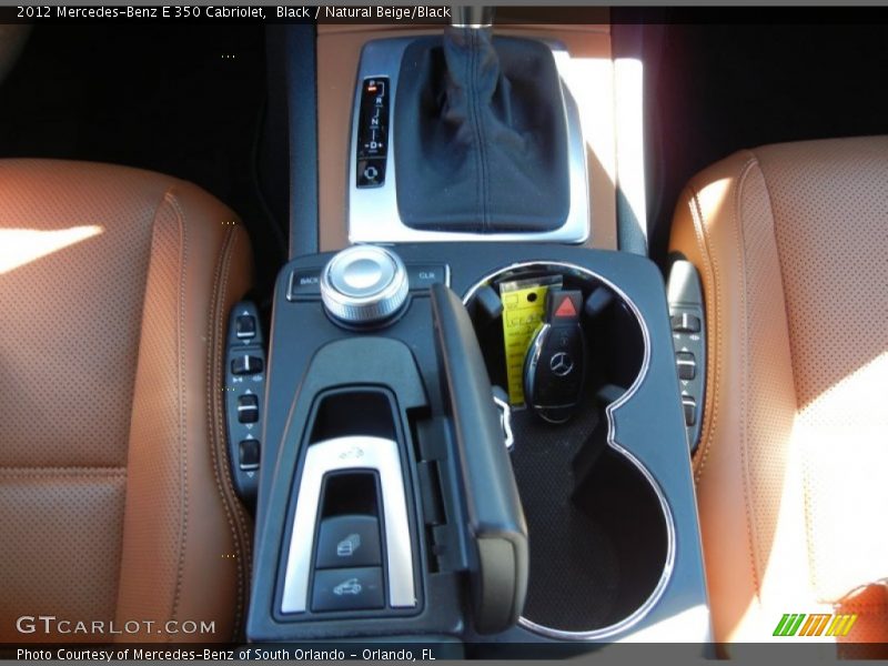 Controls of 2012 E 350 Cabriolet
