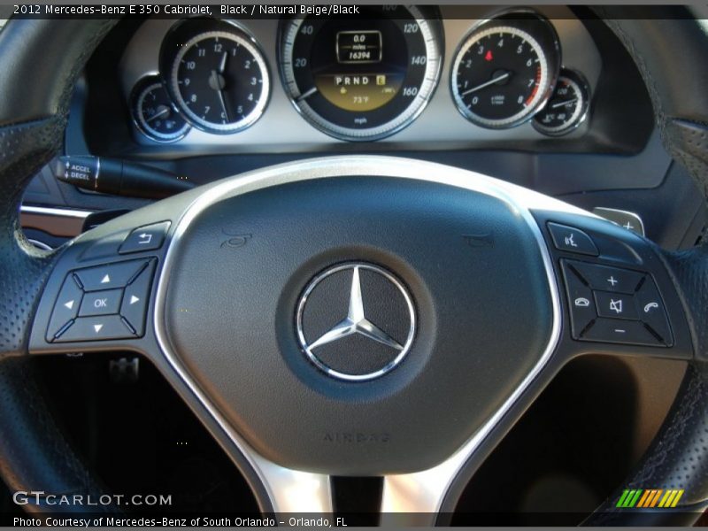  2012 E 350 Cabriolet Steering Wheel