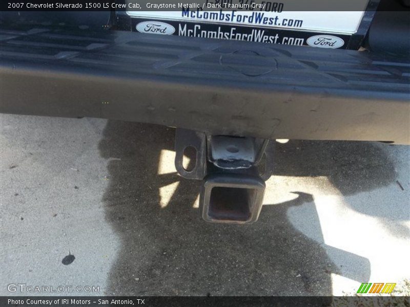 Graystone Metallic / Dark Titanium Gray 2007 Chevrolet Silverado 1500 LS Crew Cab
