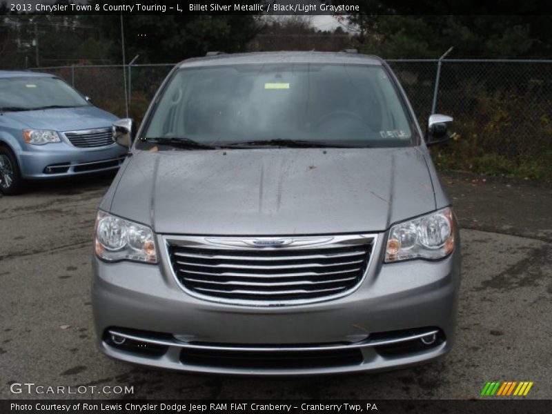 Billet Silver Metallic / Black/Light Graystone 2013 Chrysler Town & Country Touring - L