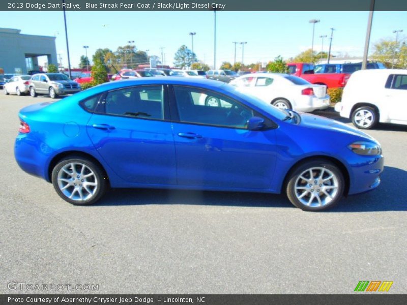  2013 Dart Rallye Blue Streak Pearl Coat