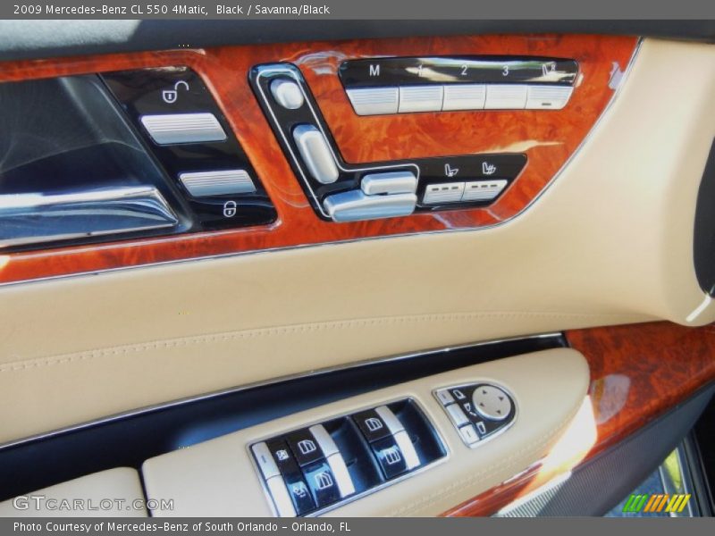 Black / Savanna/Black 2009 Mercedes-Benz CL 550 4Matic