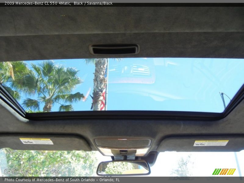 Black / Savanna/Black 2009 Mercedes-Benz CL 550 4Matic