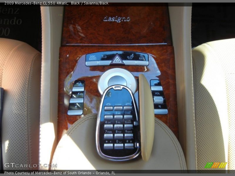 Black / Savanna/Black 2009 Mercedes-Benz CL 550 4Matic