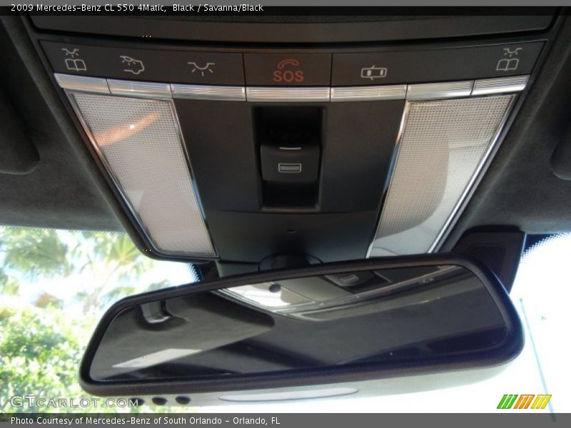 Black / Savanna/Black 2009 Mercedes-Benz CL 550 4Matic