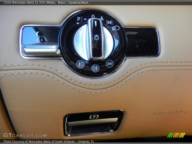 Black / Savanna/Black 2009 Mercedes-Benz CL 550 4Matic